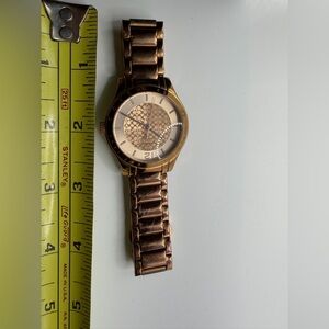 coach signature watch ca.69.3.34.070 Bronze Gold Water Resistant